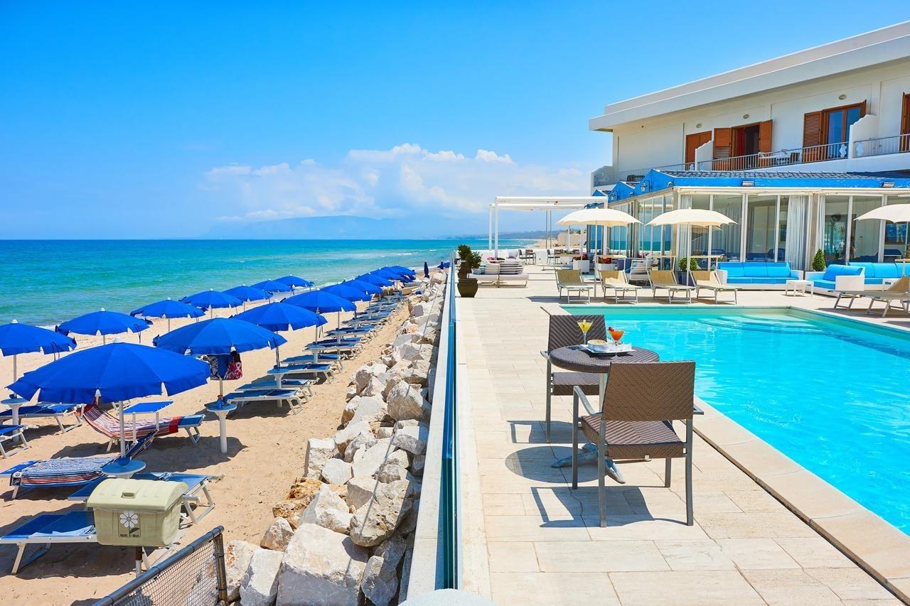Hotel La Battigia Алькамо-Марина Екстер'єр фото